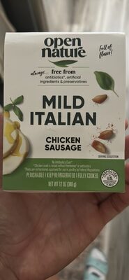 Italian Chicken Sausage, Italian