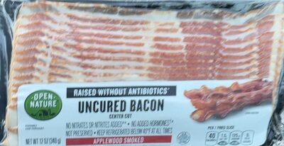 Applewood Smoked Uncured Bacon, Applewood Smoked