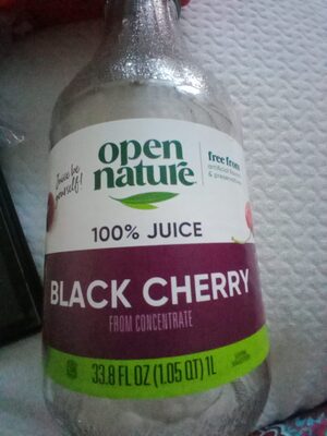 Black Cherry Juice, Black Cherry