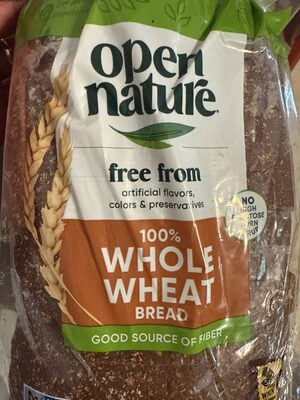 100% Whole Wheat Bread, 100% Whole Wheat