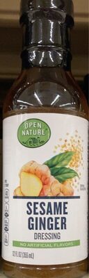 Sesame Ginger Dressing, Sesame Ginger