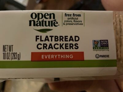 Everything Flatbread Crackers, Everything