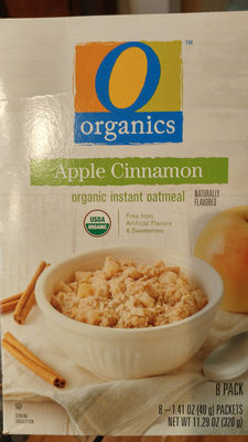 Apple Cinnamon Instant Oatmeal, Apple Cinnamon