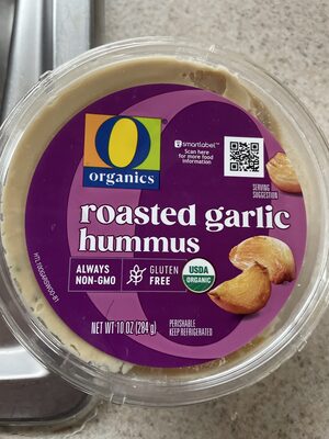 Roasted Garlic Hummus, Roasted Garlic