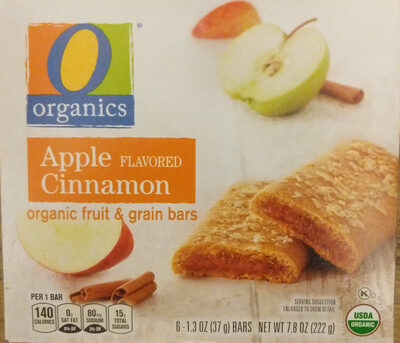 Apple Cinnamon Fruit & Grain Bars, Apple Cinnamon