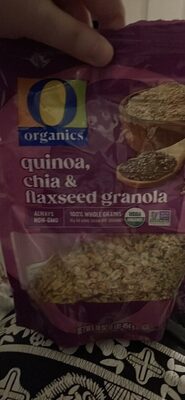 Quinoa, Chia & Flaxseed Granola, Quinoa, Chia & Flaxseed