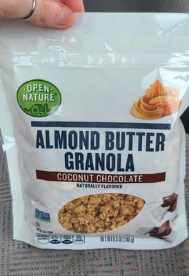 Coconut Chocolate Flavored Almond Butter Granola, Coconut Chocolate