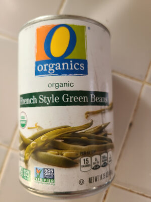 Organic French Style Green Beans, French Style