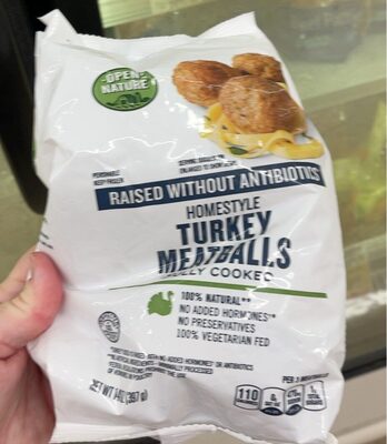 Homestyle Turkey Meatballs, Homestyle
