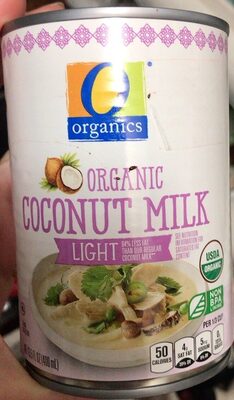 Organic Light Coconut Milk, Light