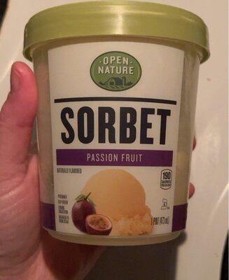 Passion Fruit Sorbet, Passion Fruit