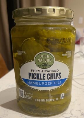 Hamburger Dill Pickle Chips, Hamburger Dill