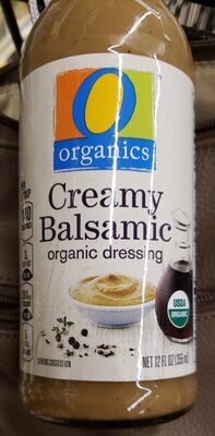 Creamy Balsamic Organic Dressing, Creamy Balsamic