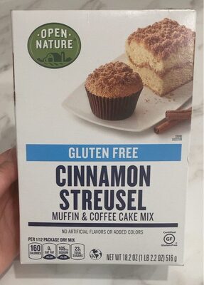 Cinnamon Streusel Gluten Free Muffin & Coffee Cake Mix, Cinnamon Streusel