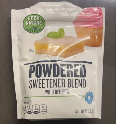 Powdered Sweetener Blend With Erythritol, Erythritol