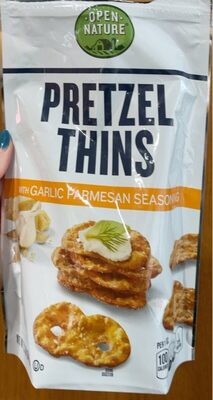 Garlic Parmesan Pretzel Thins, Garlic Parmesan