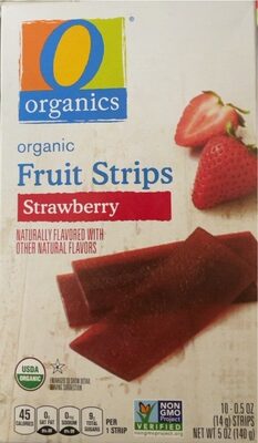 Strawberry Fruit Strips, Strawberry