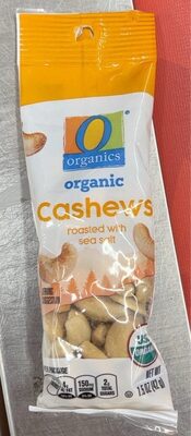 Roasted Cashews With Sea Salt, Sea Salt