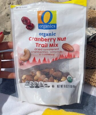 Cranberry Nut Dried Sweetened Cranberries, Almonds & Cashews Trail Mix, Cranberry Nut