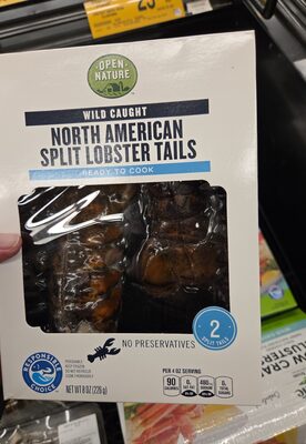 Wild Caught North American Split Lobster Tails
