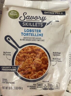 Lobster Tortellini Lobster Filled Tortellini Pasta In A Pink Tarragon-Flavored Tomato Sauce, Lobster Tortellini
