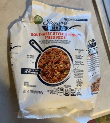 Southwest Style Brisket Fried Rice, Southwest Style Brisket