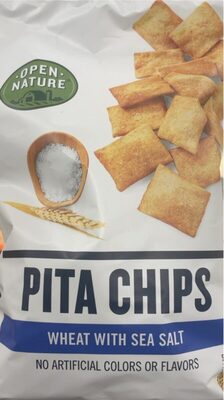 Wheat Sea Salt Pita Chips, Wheat Sea Salt