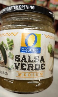 Medium Salsa Verde, Medium Verde