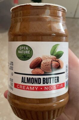 Creamy No Stir Almond Butter, Creamy
