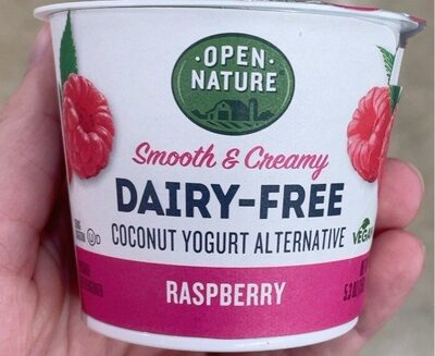 Raspberry Dairy-Free Coconut Yogurt Alternative, Raspberry