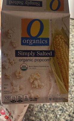 Simply Salted Microwave Popcorn, Simply Salted