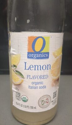 Lemon Flavored Italian Soda, Lemon