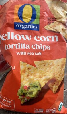 Yellow Corn Tortilla Chips With Sea Salt, Yellow Corn With Sea Salt