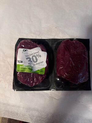 100% Grass Fed Angus Beef Top Sirloin Steak