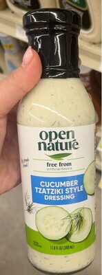 Cucumber Tzatziki Style Dressing, Cucumber Tzatziki Style