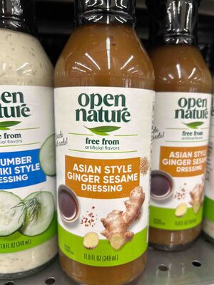 Asian Style Ginger Sesame Dressing, Asian Style Ginger Sesame