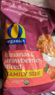 Bananas & Strawberries Sliced