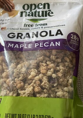 Maple Pecan Granola, Maple Pecan