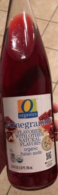 Pomegranate Flavored Italian Soda, Pomegranate