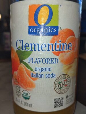 Clementine Flavored Italian Soda, Clementine