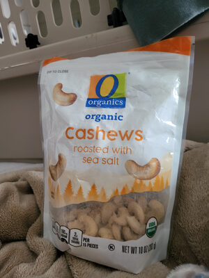 Roasted Cashews With Sea Salt, Sea Salt