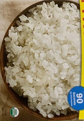 White Organic Rice, White