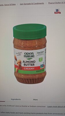 Creamy Almond Butter, Creamy