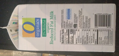 2% Reduced Fat Milk