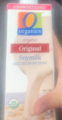 Unsweetened Original Organic Soymilk, Unsweetened Original