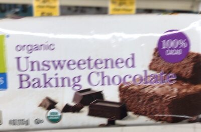 Unsweetened Chocolate Baking Bar, Unsweetened Chocolate