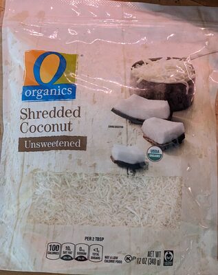 Unsweetened Shredded Coconut, Unsweetened