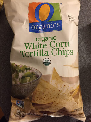 Organic White Corn Tortilla Chips, White Corn