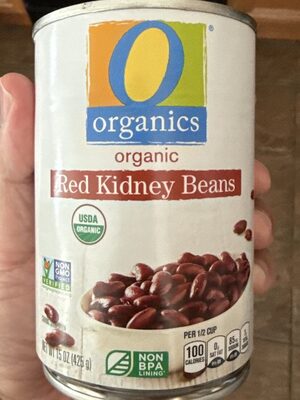 Dark Red Kidney Organic Beans, Dark Red Kidney