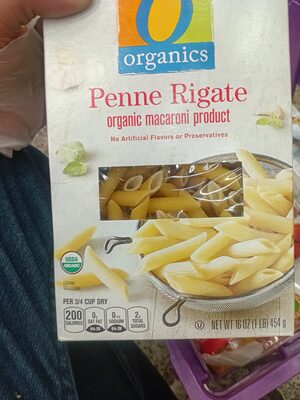 Organic Macaroni Product, Penne Rigate